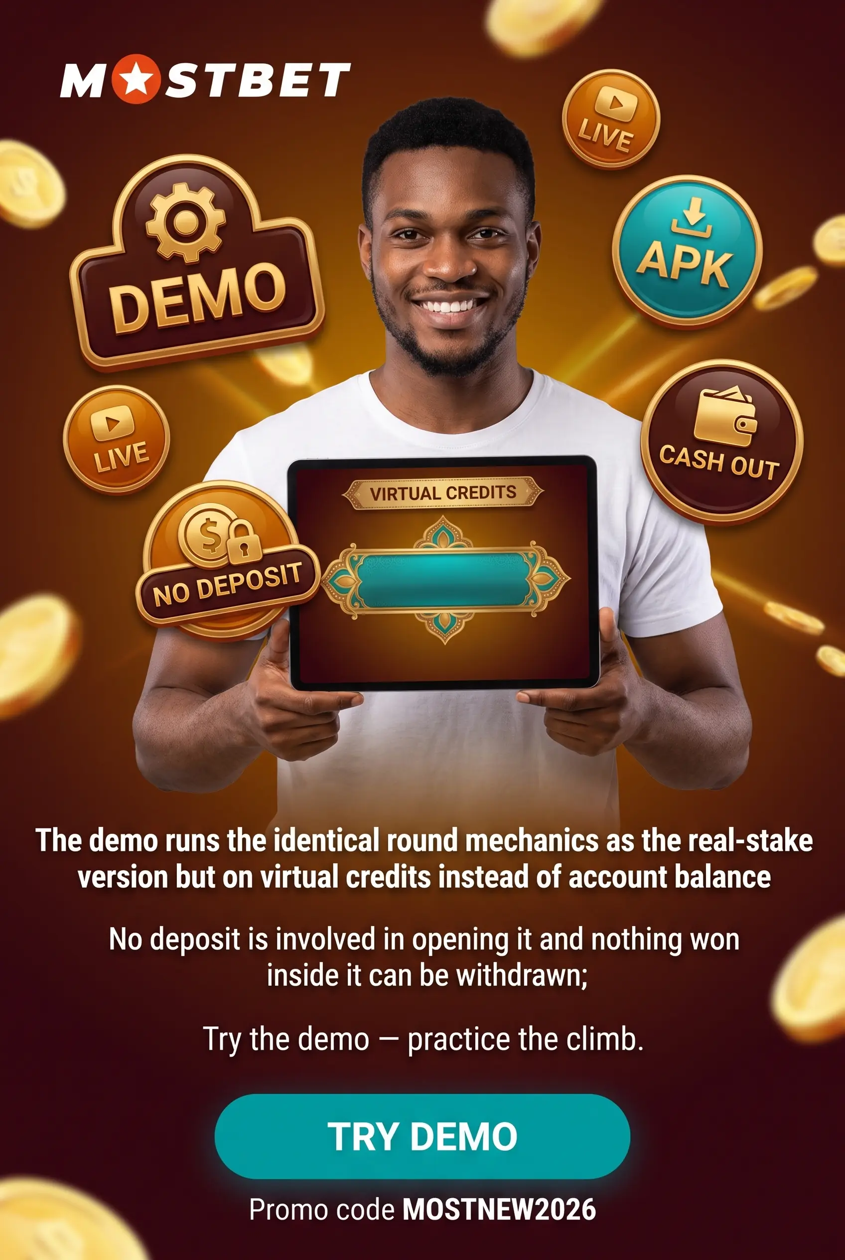 Mostbet Aviator demo mode